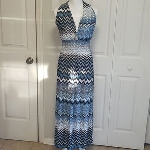 Chevron Maxi Dress